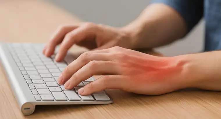 Πόνος στον Καρπό κατά την Πληκτρολόγηση – Τι σημαίνει και πώς αντιμετωπίζεται;